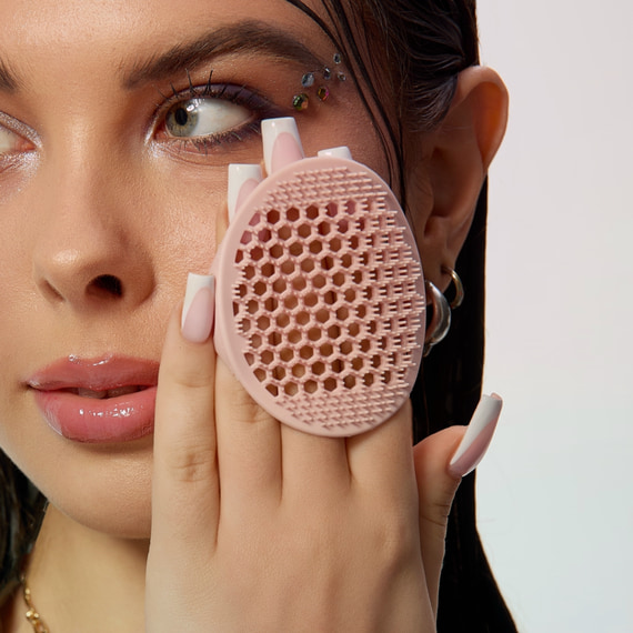 Face Wash - Silicone Foaming Pad