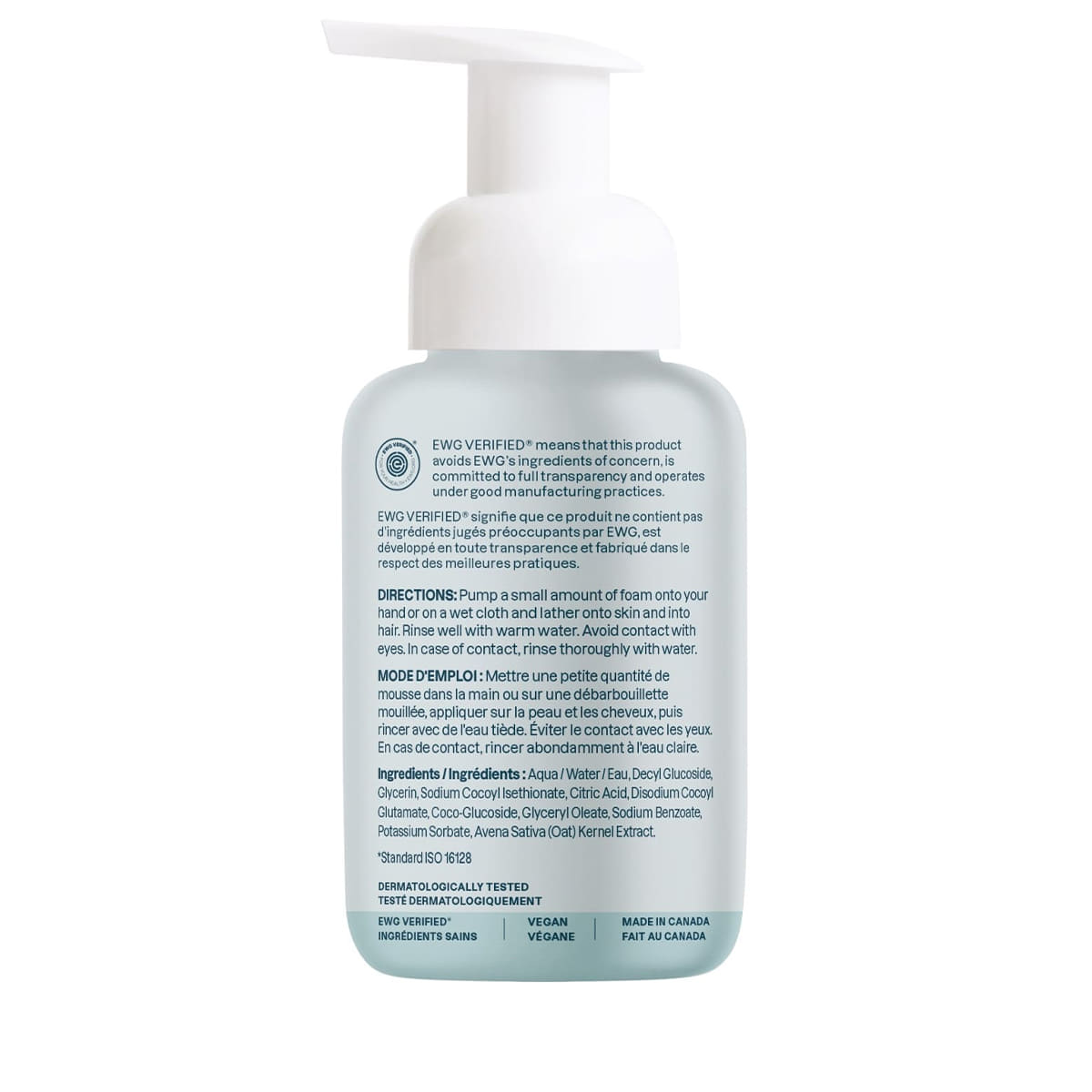 2in1 Schaumshampoo & Duschgel Unparfümiert