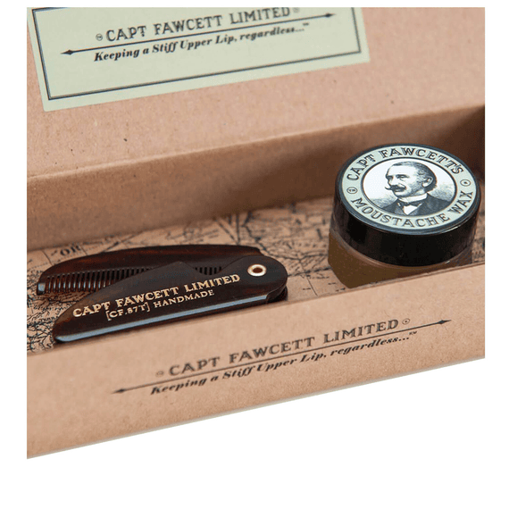 Ylang Ylang Moustache Wax & Moustache Comb