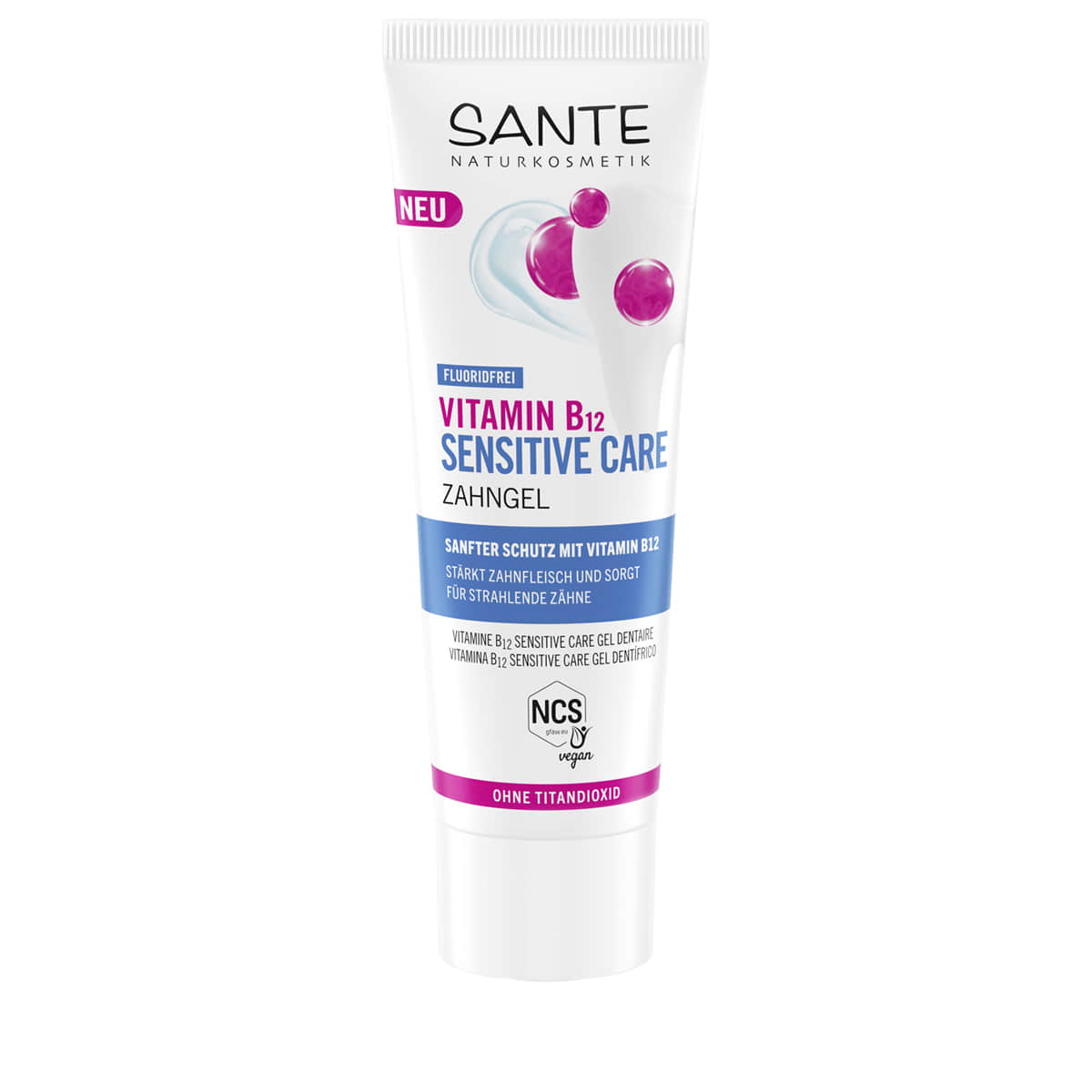 Gel dentifrice Vitamin B12 Sensitive Care