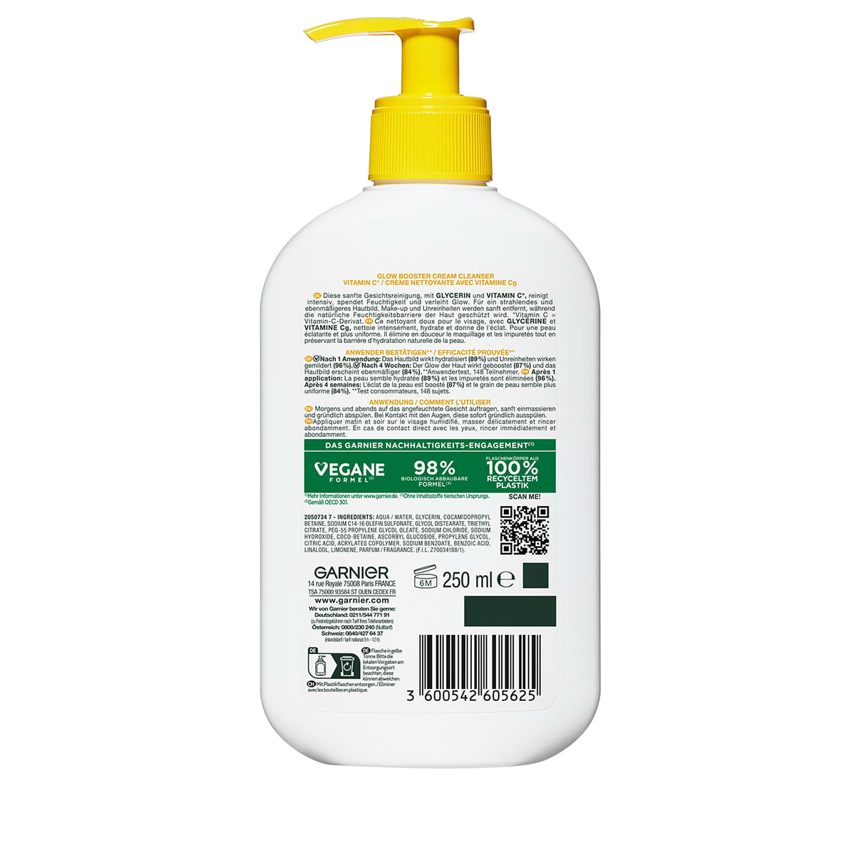 Glow Booster Cream Cleanser Vitamin C
