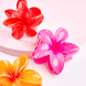 Bright Flower Claw Clips