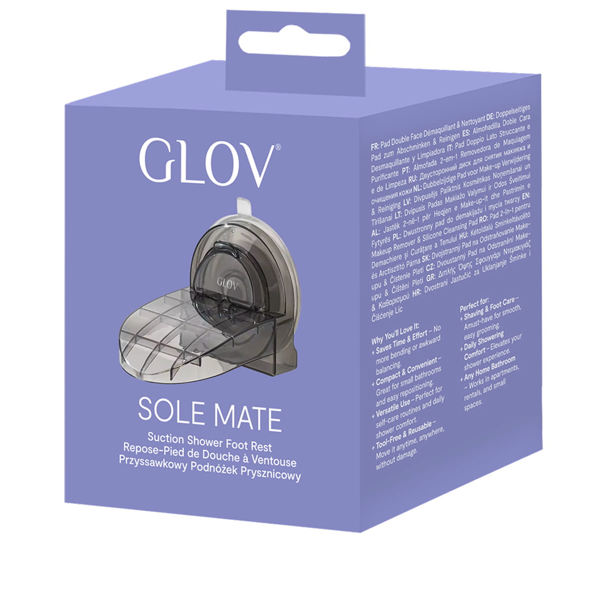 Sole Mate - Suction Shower Foot Rest