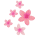 Frangipani Set Haarklammern & Clip