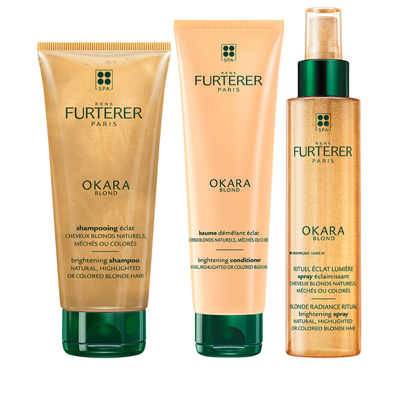 Routine Blondes Haar