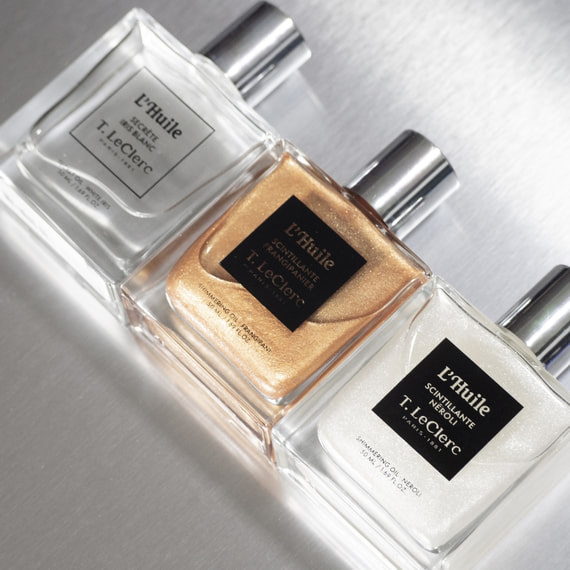 White Iris Secrete Dry Oil