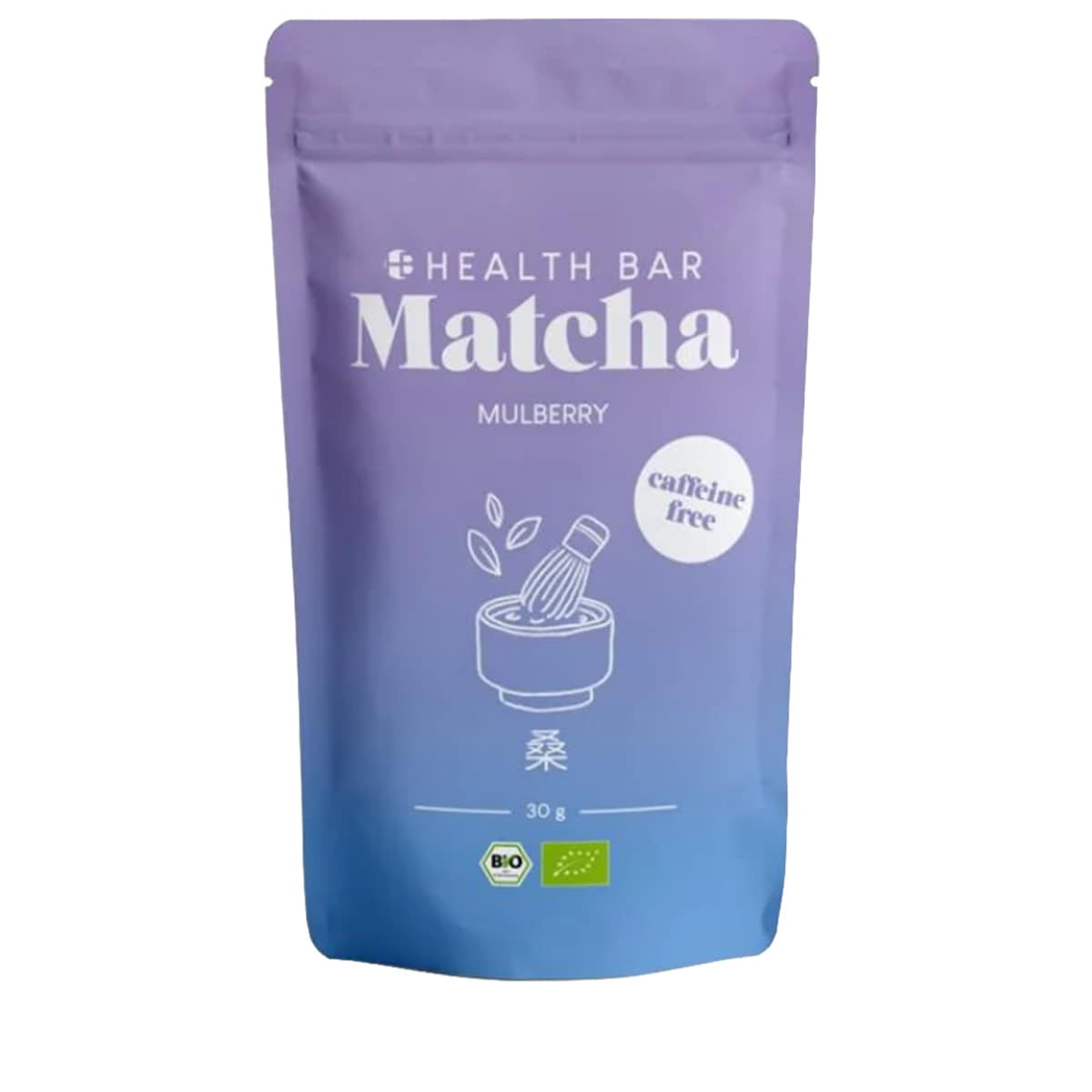 Bio Matcha Tee Mulberry  Pouch