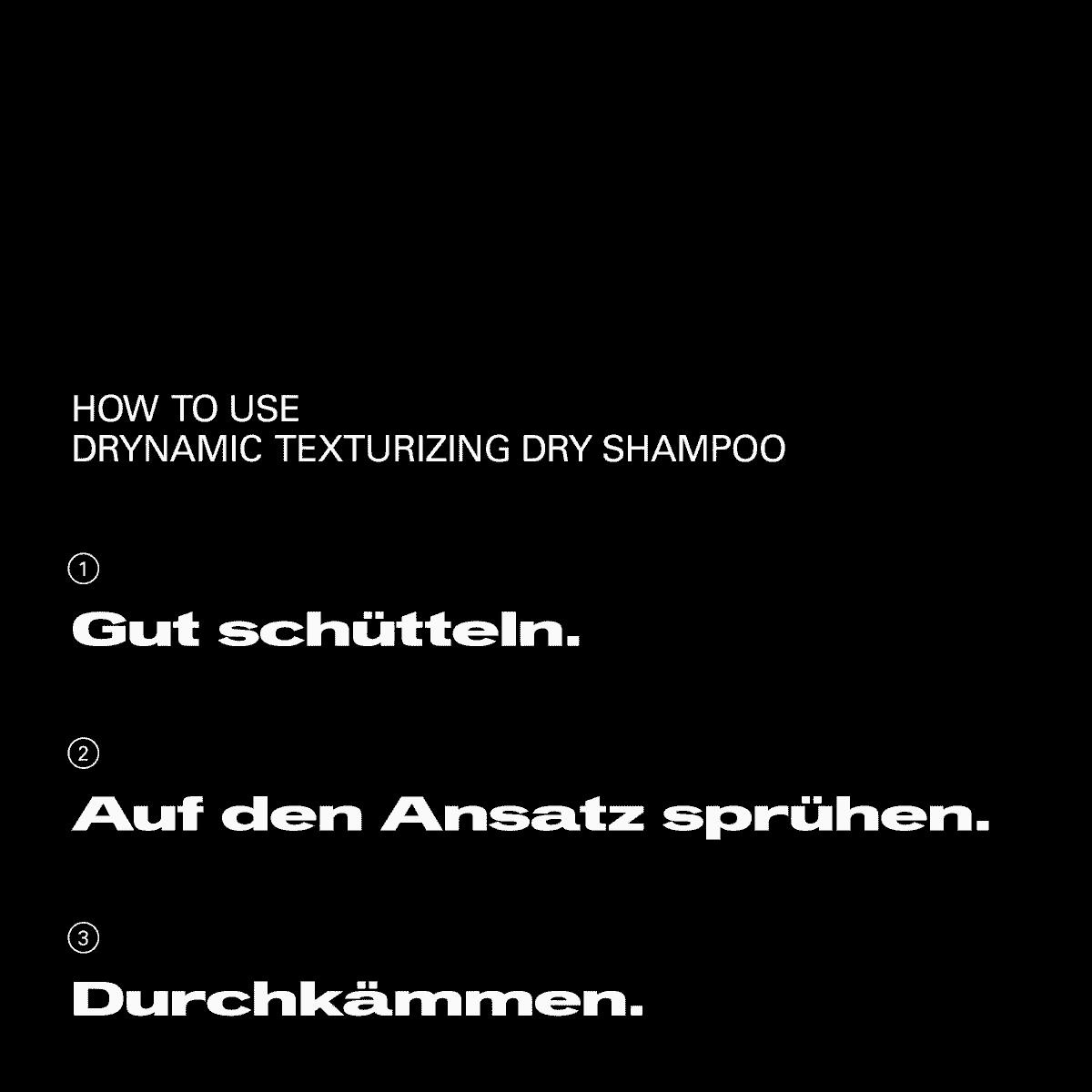 Drynamic Dry Shampoo