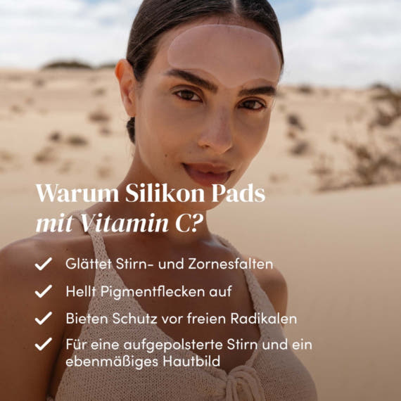  Wiederverwendbares Stirn Pad mit Vitamin C
