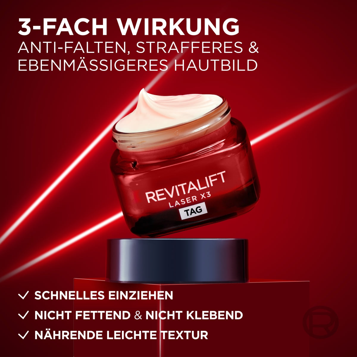 X3 Dreifach-Power Anti-Age Tag