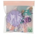 Shell Hairbrush Set - Purple