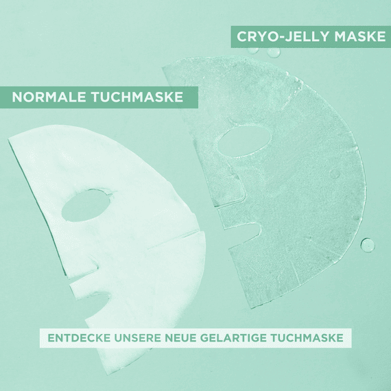 Cryo Jelly Gel-Gesichts Tuchmaske