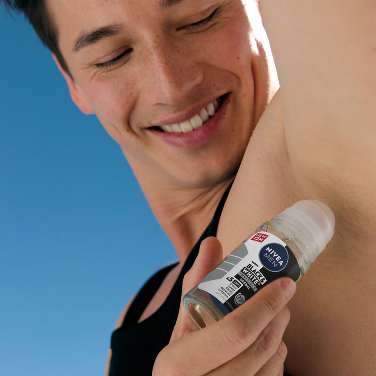 Deo Black & White Invisible Original Roll-on Duo