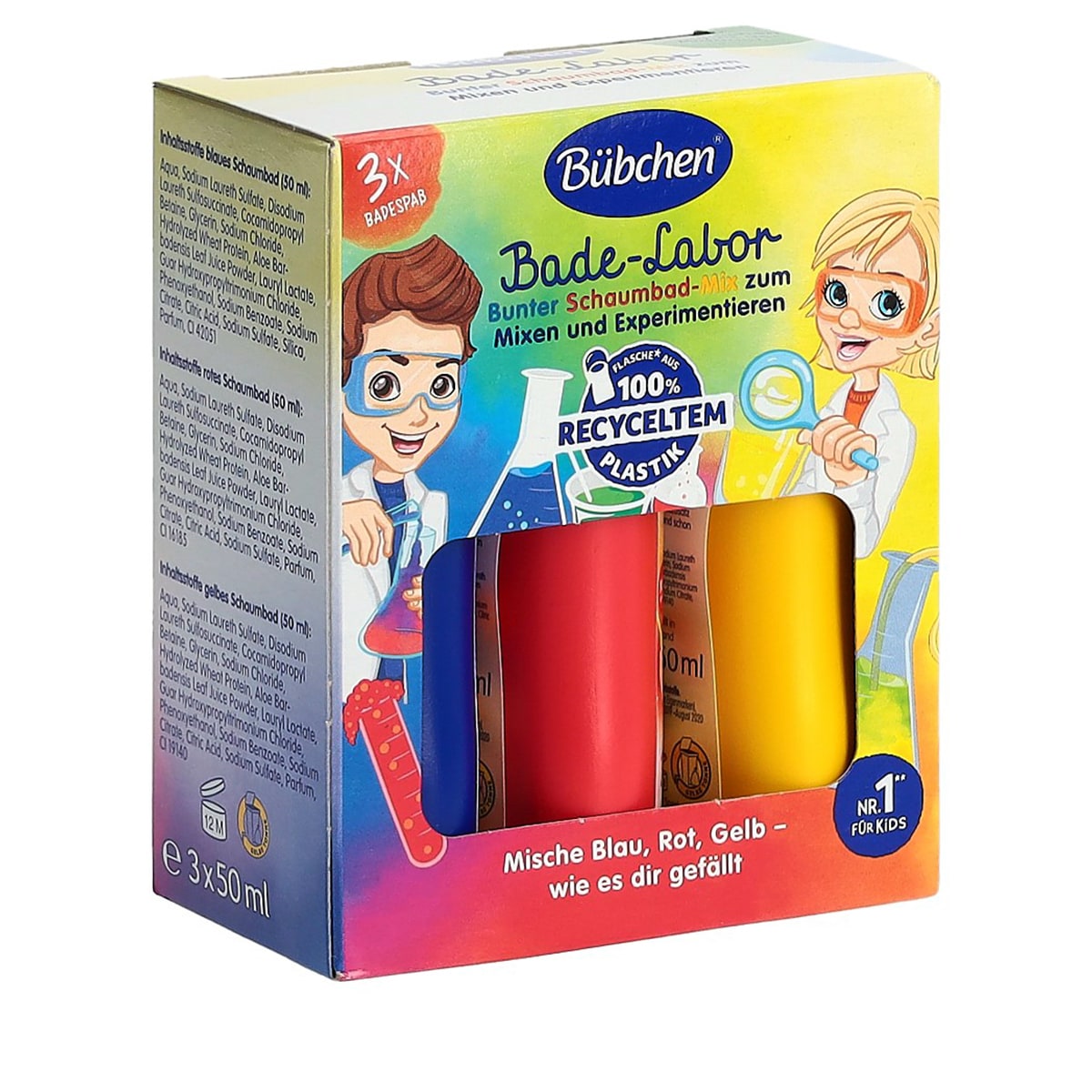 Bath Lab colourful bubble bath mix