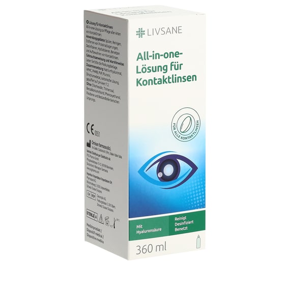 Soluzione all-in-one per lenti a contatto