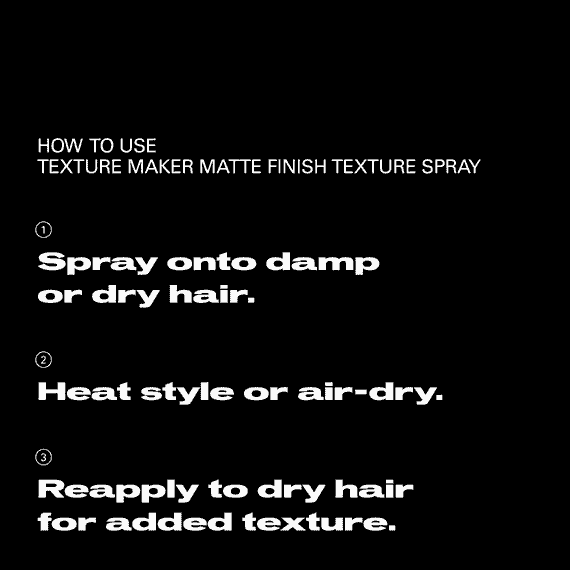 Matte Finish Texture Spray