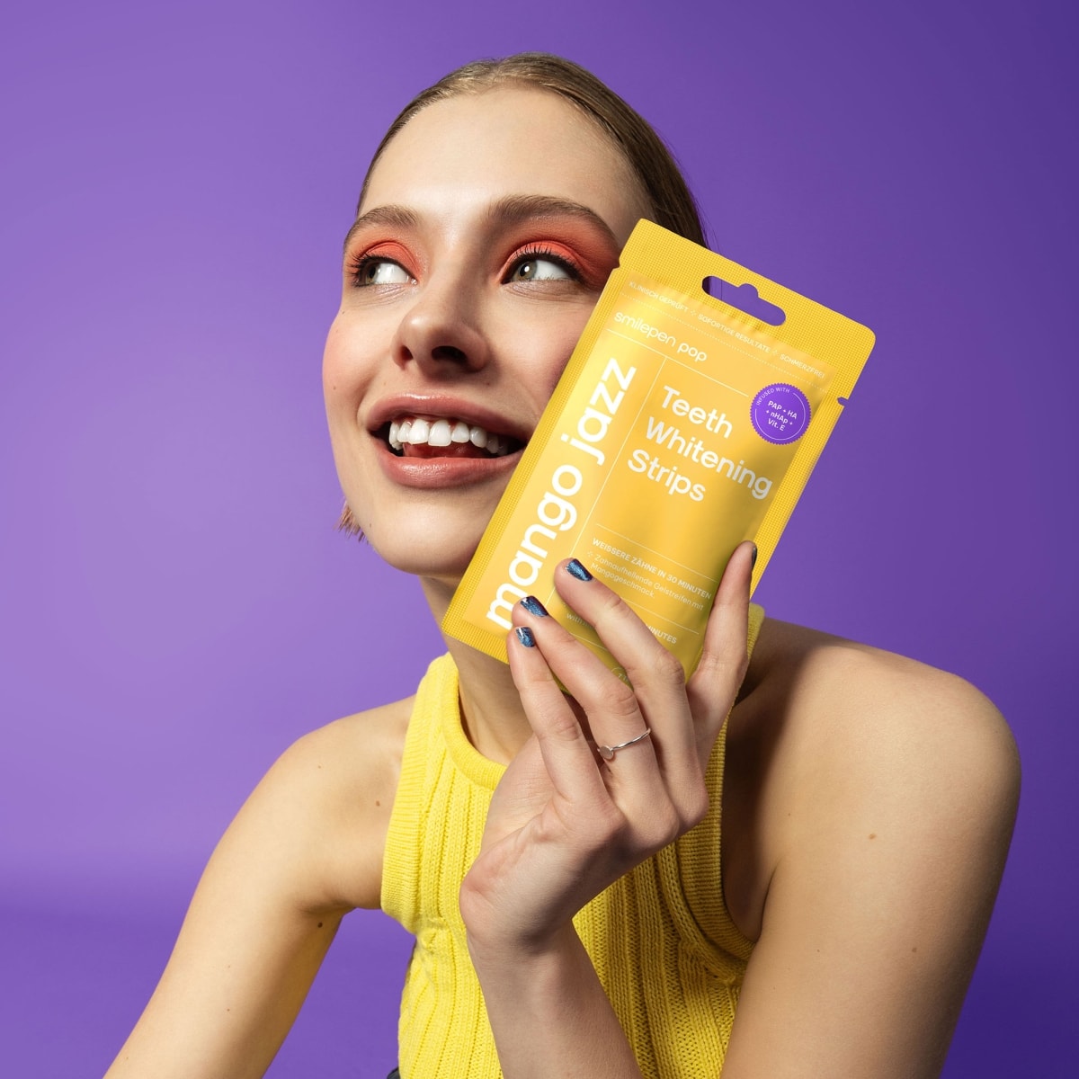 Pop Mango Pop Whitening Strips 7x2