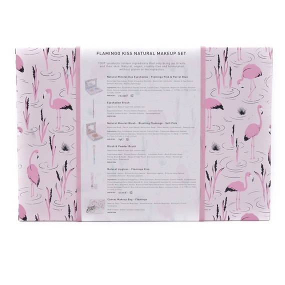 Flamingo Kiss Natural Makeup Box Set