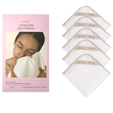 Feine Gesichtstücher Beige 5er Set