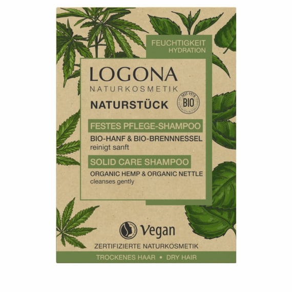 Solid Care Shampoo Organic Hemp & Organic Nettles