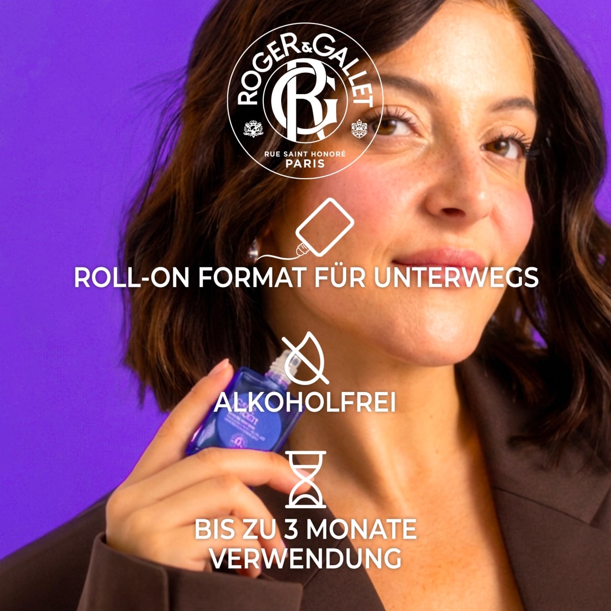 Cafe Roger Eau De Parfum Roll-on