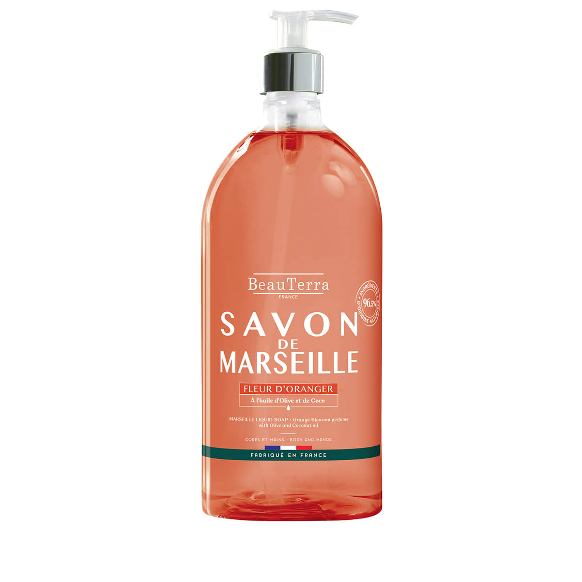 Marseille Orange Blossom Liquid Soap