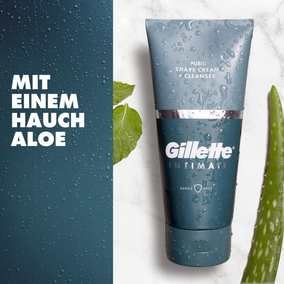 2-in-1 Rasier- und Duschcreme für den Intimbereich