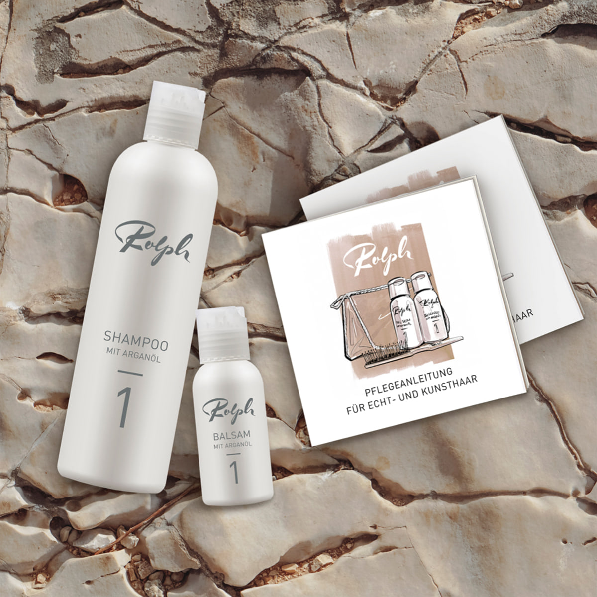 Human Hair Balm with Argan Oil