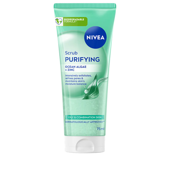 Klärendes Reis Peeling