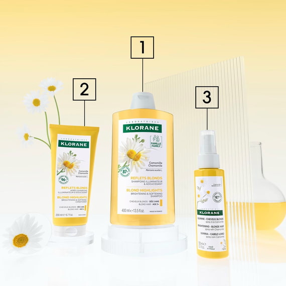 Shampooing Éclaircissant pour Cheveux Blonds