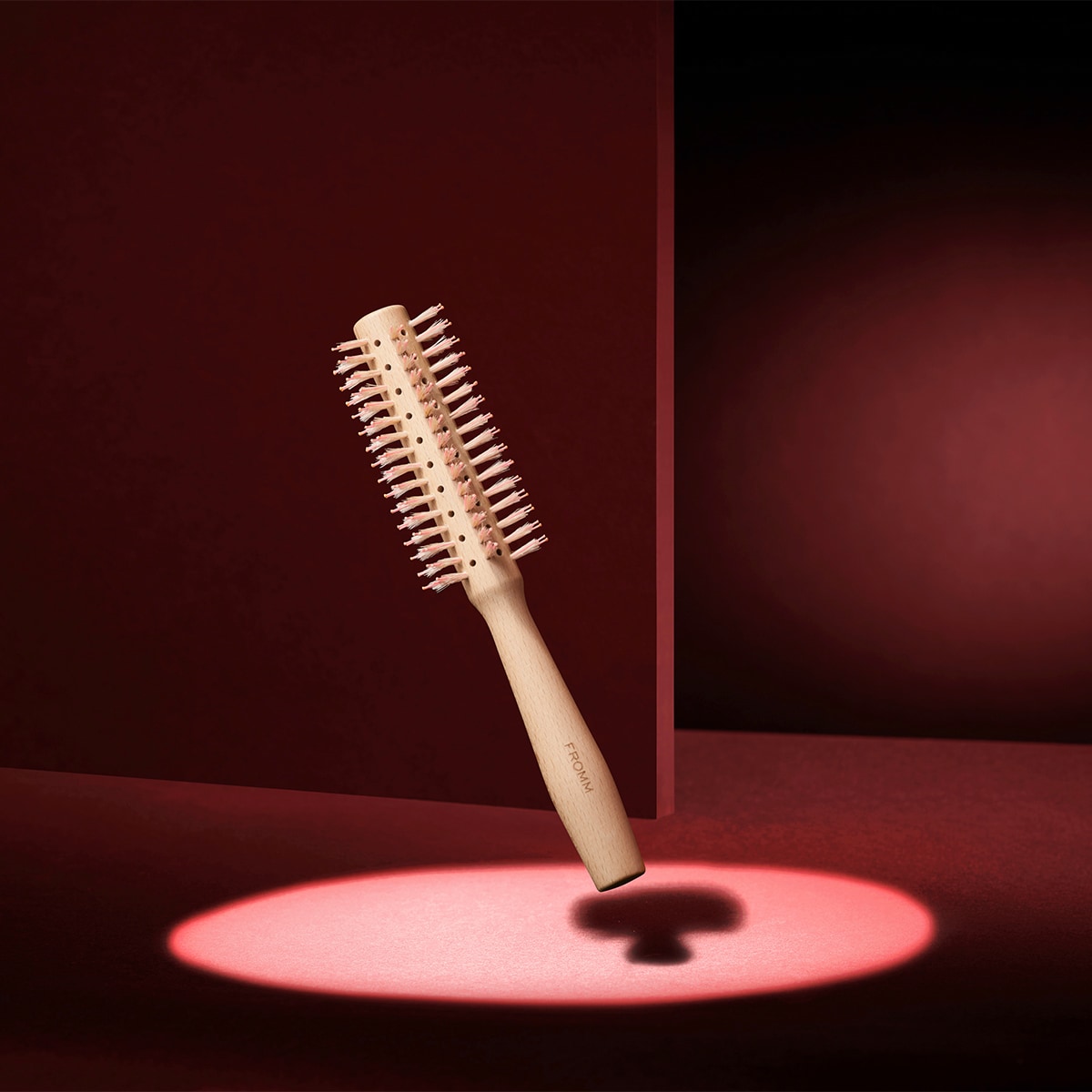 Round Wood Brush 0.75''