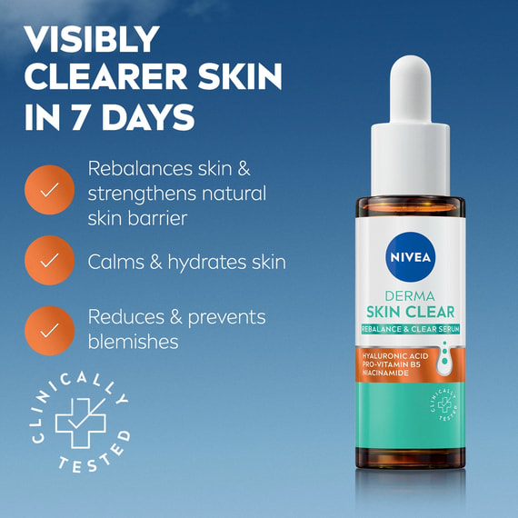 Derma Skin Clear Rebalance & Clear Serum