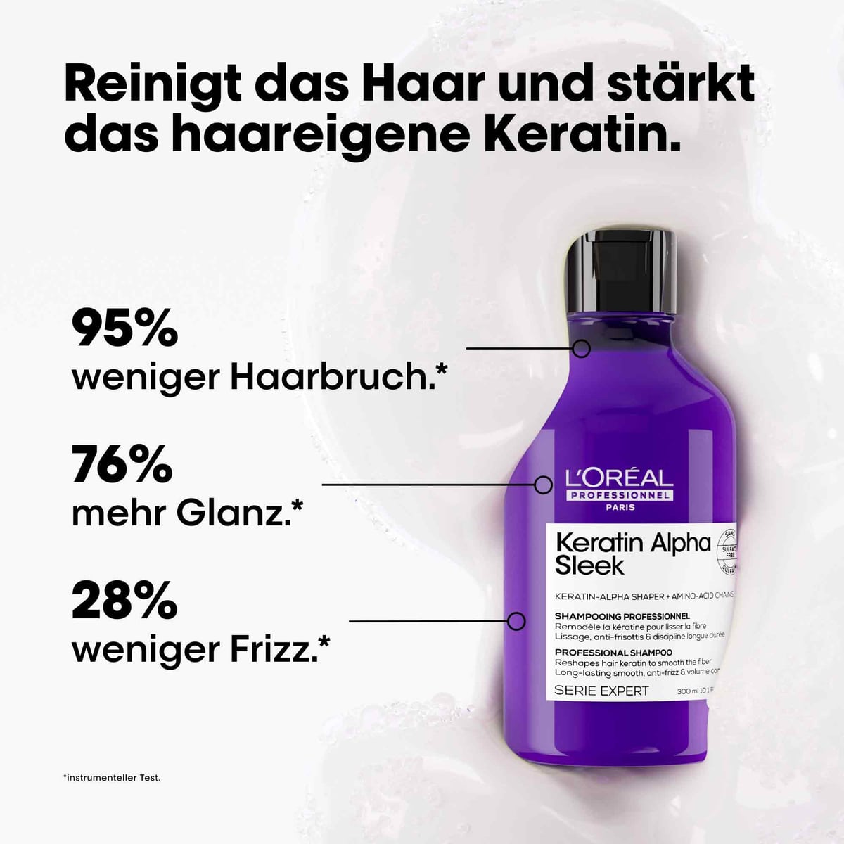 Keratin Alpha Sleek Shampoo