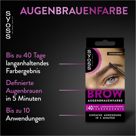 Teinture permanente pour sourcils