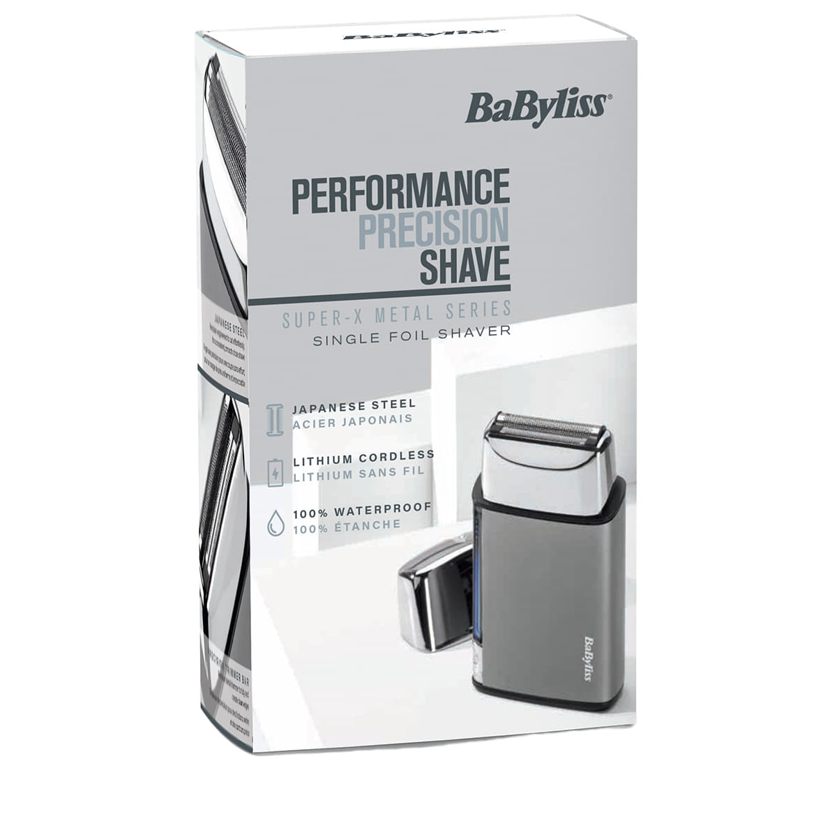 Super-x Single Foil Shaver (Silver) FS996SE