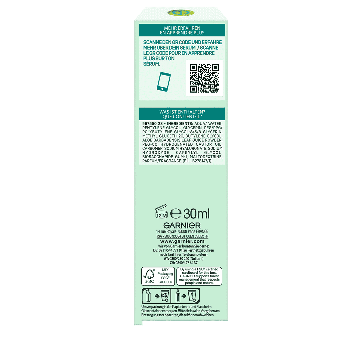 Sérum hyaluron aloe