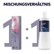 Permanent hair colour cream