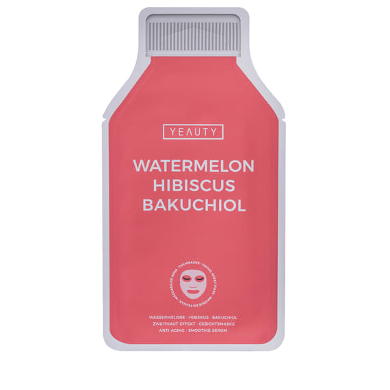 Sheet Mask Watermelon, Hibiscus, Bakuchiol