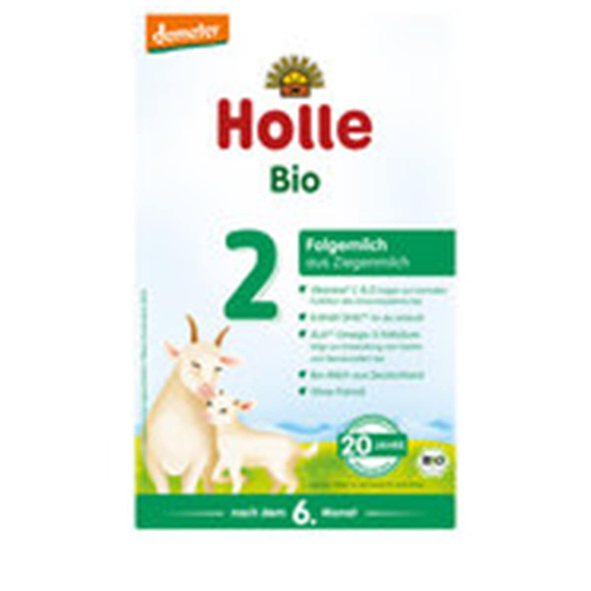 Bio-Folgemilch 2 aus Ziegenmilch