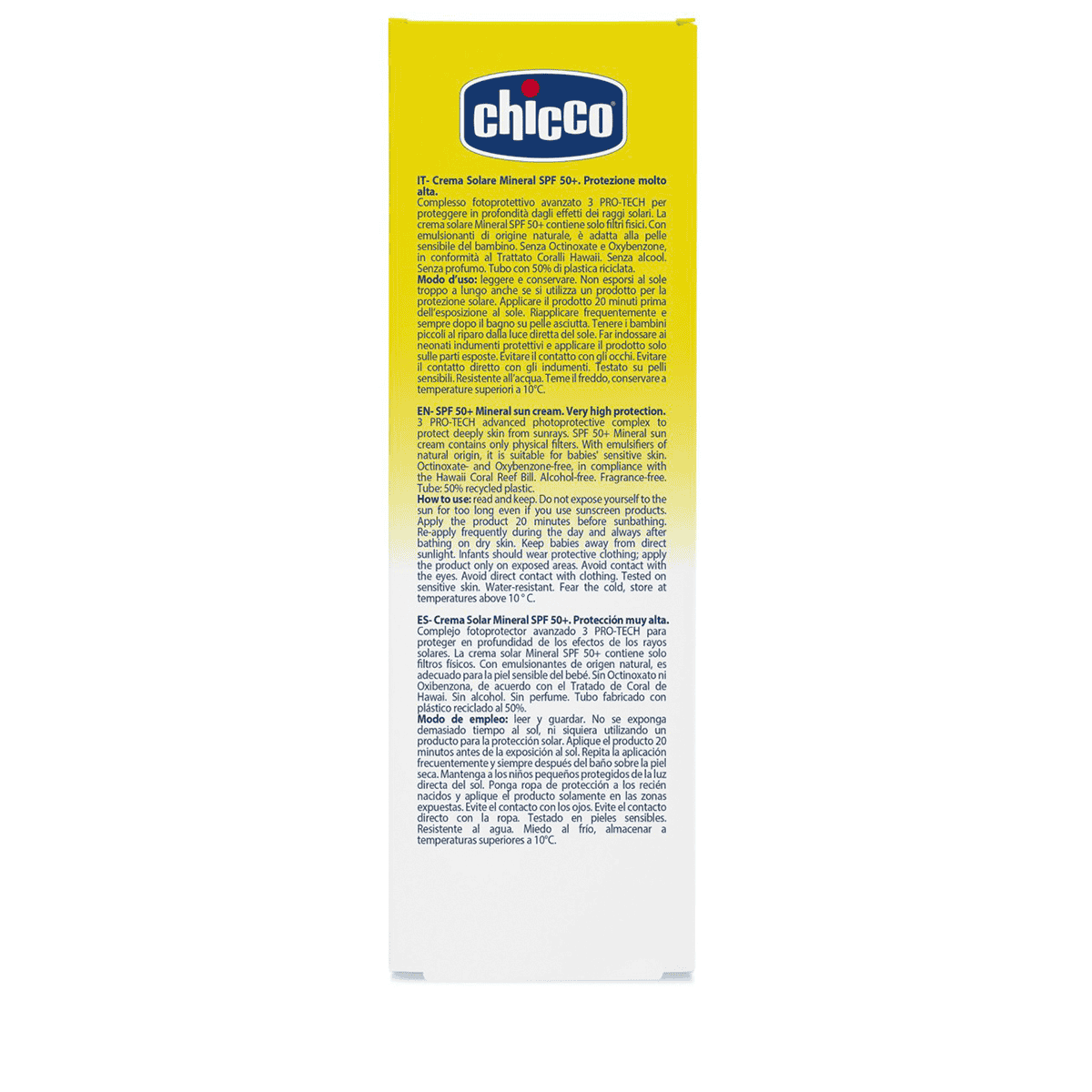 Crema Solare Minerale SPF50+