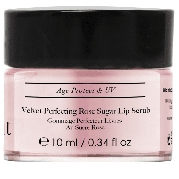 Samtige Rose Zuckerpeeling für die Lippen