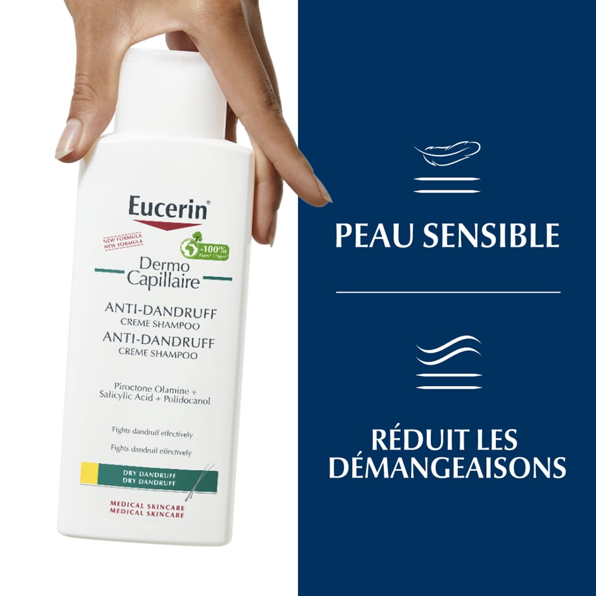 Shampooing crème antipelliculaire