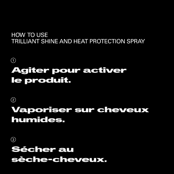 Shine and Heat Protection Spray