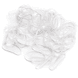 Midi elastici per capelli in silicone trasparente, 60 pezzi