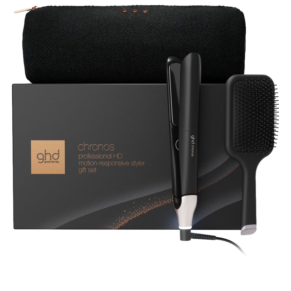 Styler Geschenkset in Schwarz