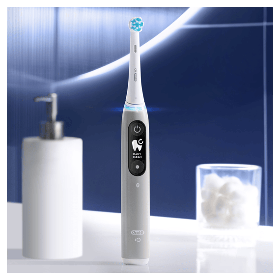 Smart Electric Toothbrush with Travel Case - Grey Opal