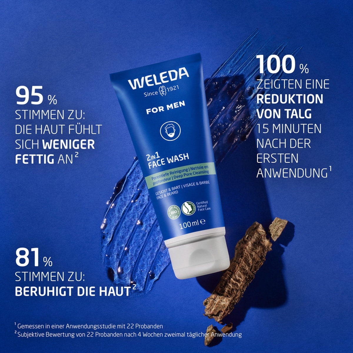 For Men 2-in-1 Face Wash