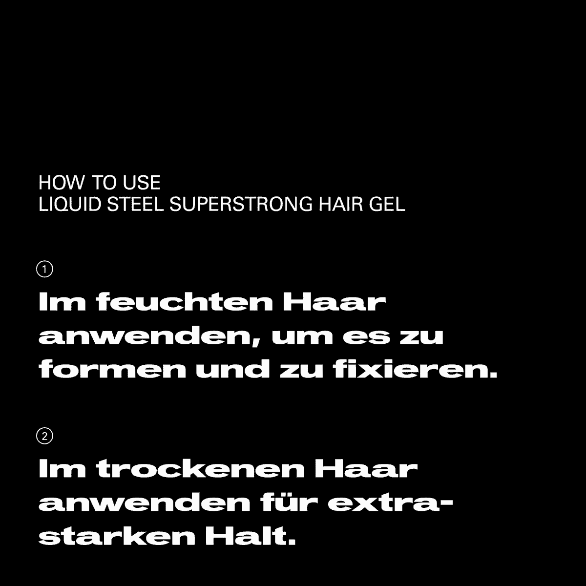 Superstrong Hair Gel