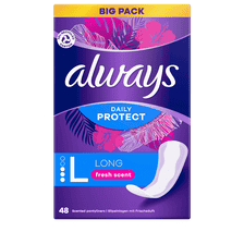 Slipeinlagen Long Fresh Scent Big Pack - 48 Stk.