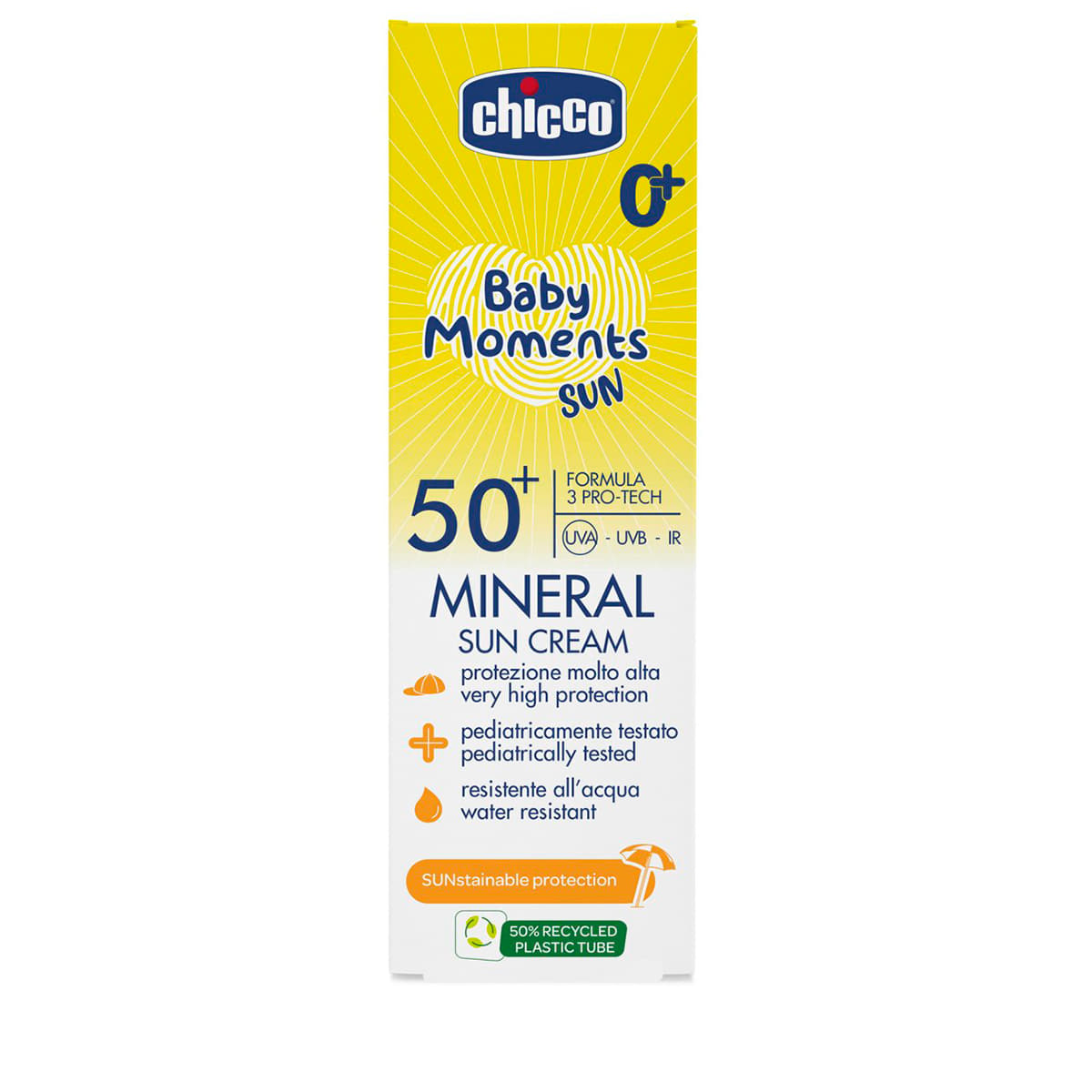 Crema Solare Minerale SPF50+